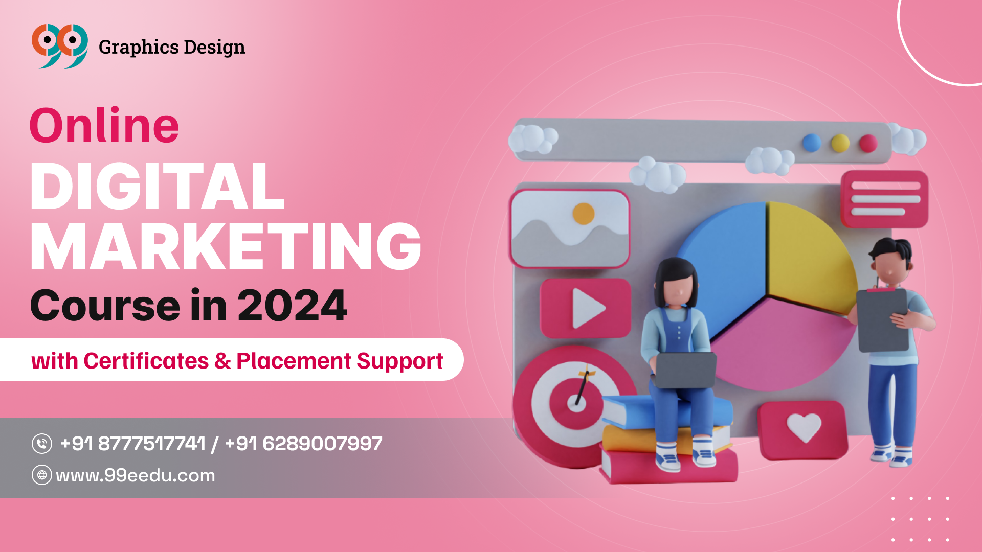 Online Digital Marketing Course in 2024 Certificates & Placement