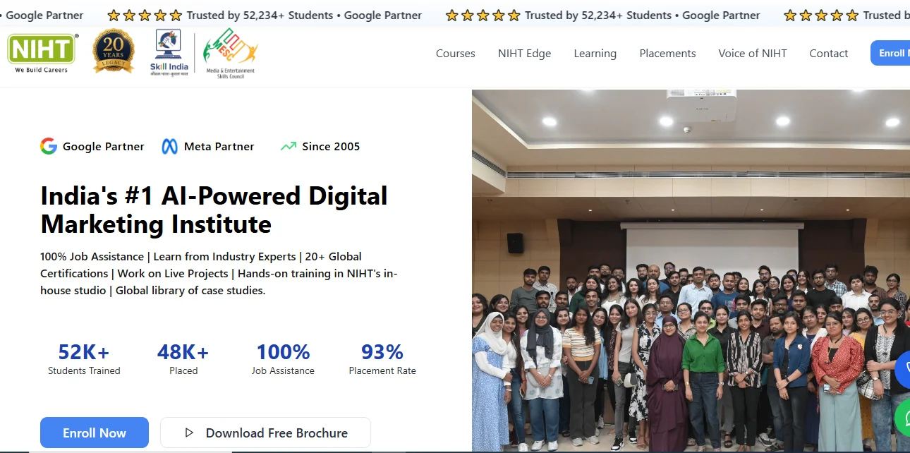 Ai powerd digital marketing institute
