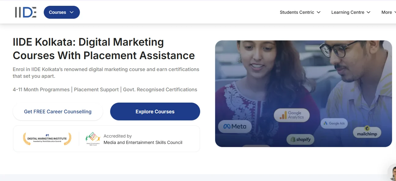 IIDE digital marketing training