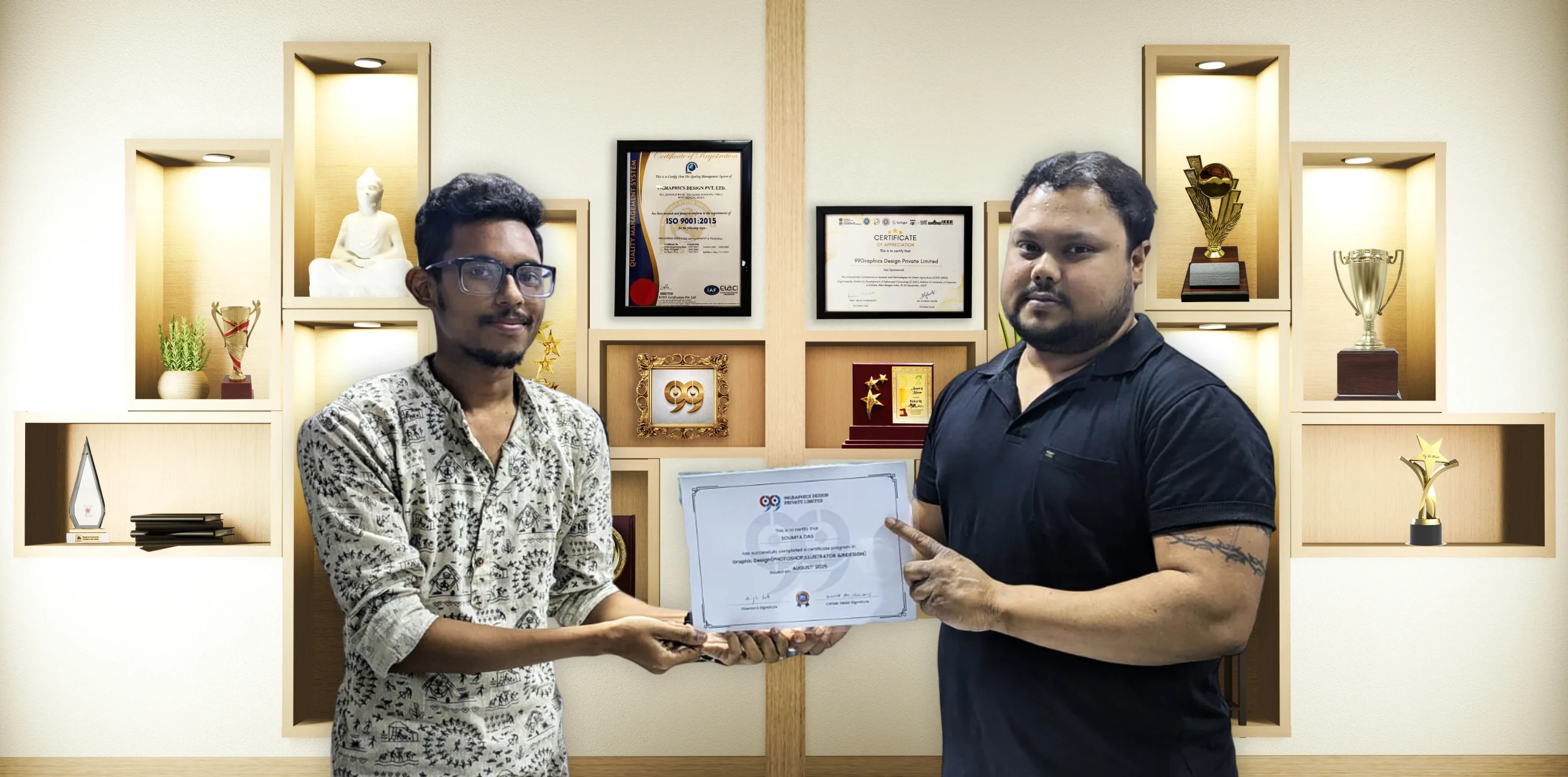 graphic design course certificate