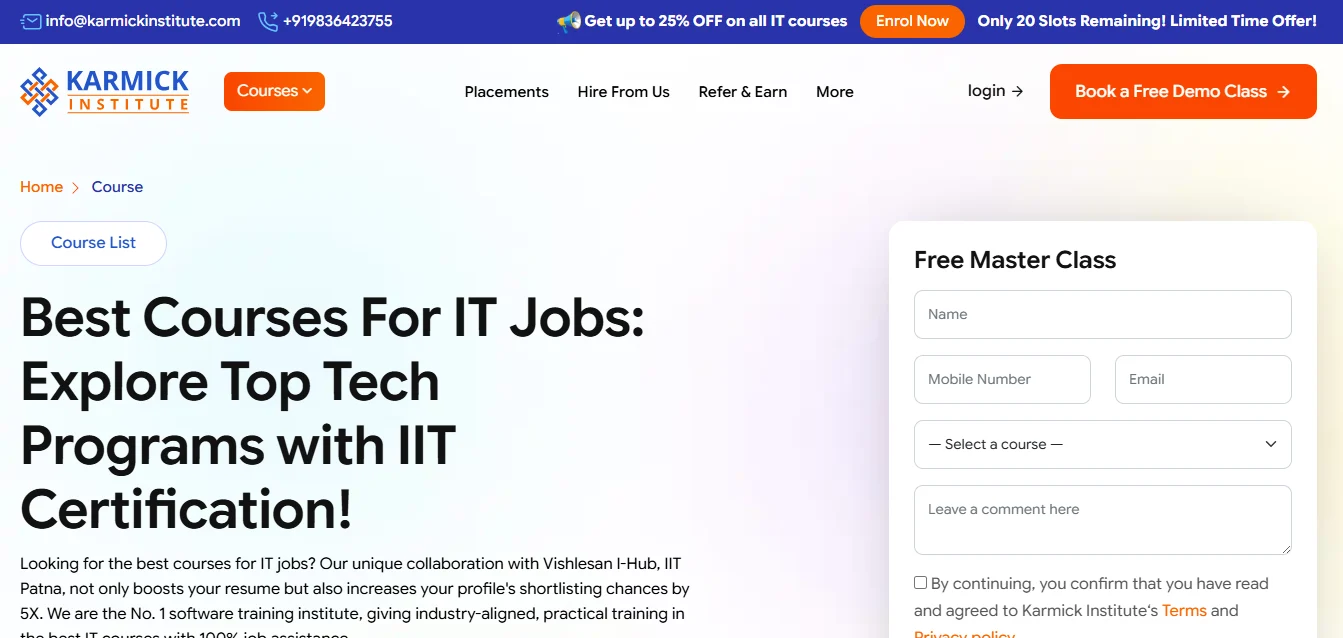 Karmick Institute - Job Oriented Digital Marketing Course in Kolkata