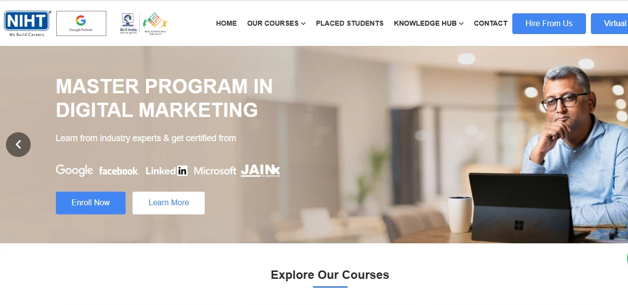 NIHT - Affordable Digital Marketing Course in Kolkata for Beginners
