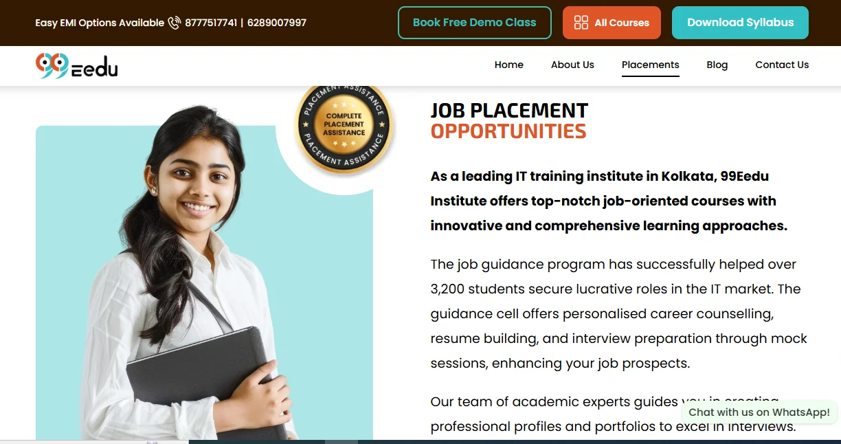 99Eedu institute job Placement